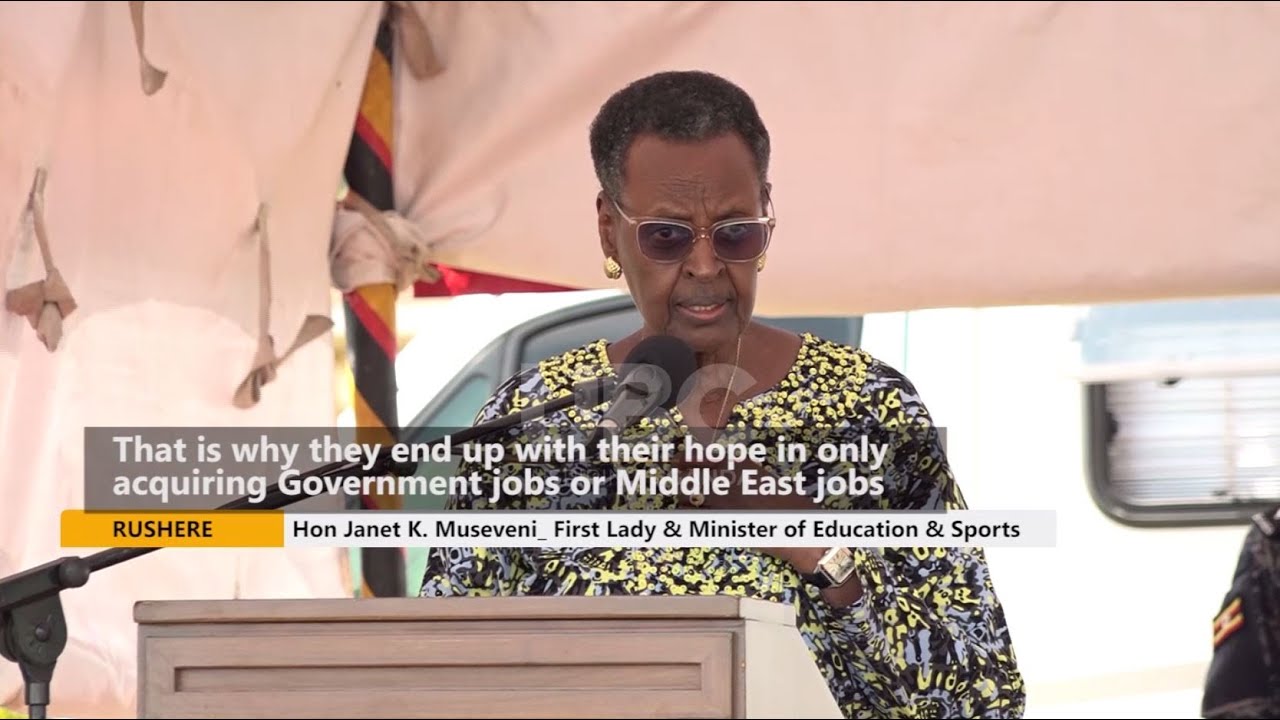 FIRST LADY JANET MUSEVENI CALLS ON UGANDAN YOUTH TO EMBRACE GOD’S GOODNESS AND LEAD BY EXAMPLE