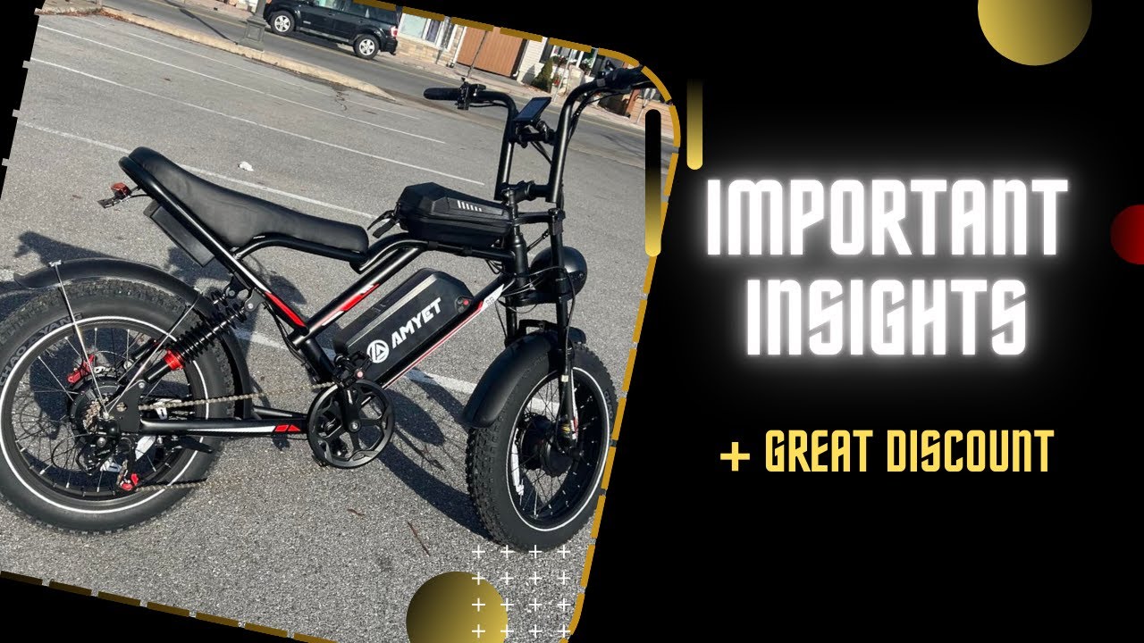 Key Insights about the AMYET S8 Electric Bike 2000W