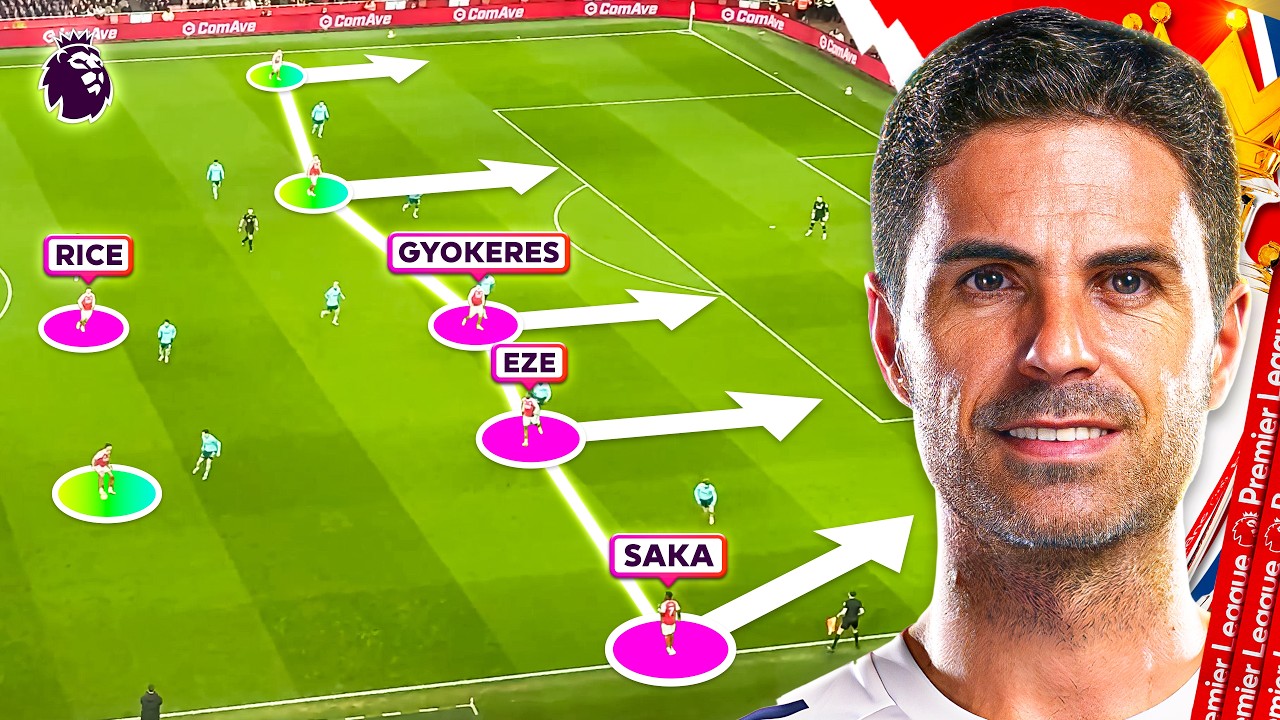 How Arteta's Tactics Won Arsenal The Premier League