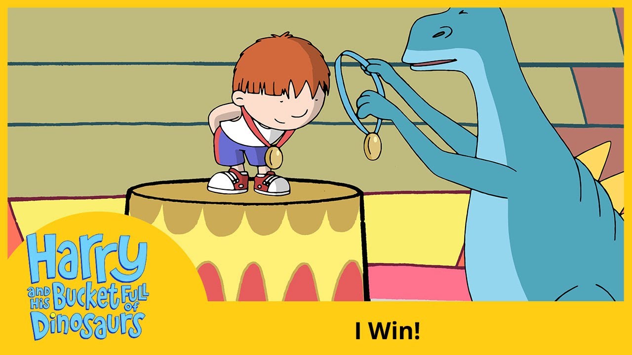 Harry and His Bucket Full of Dinosaurs 🥇 I Win! (HD Full Episode)