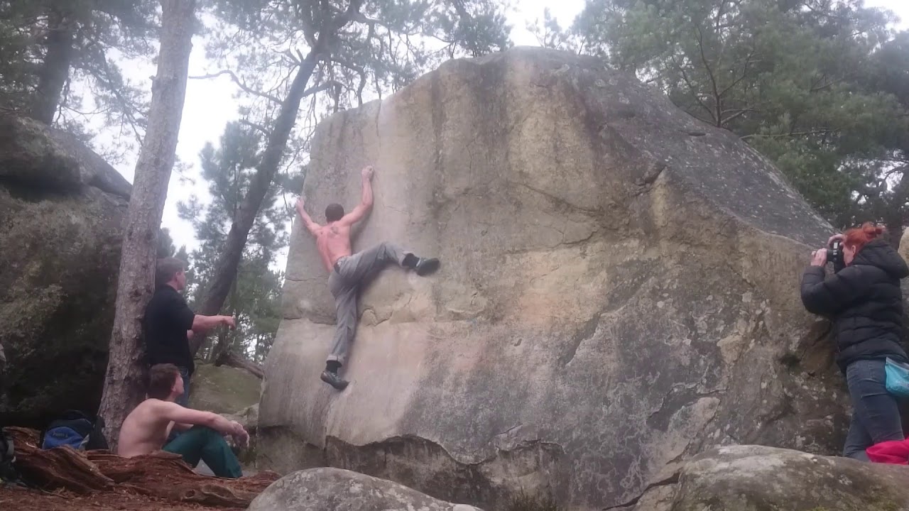 Le Danseur 7A+ - Fontainebleau - France