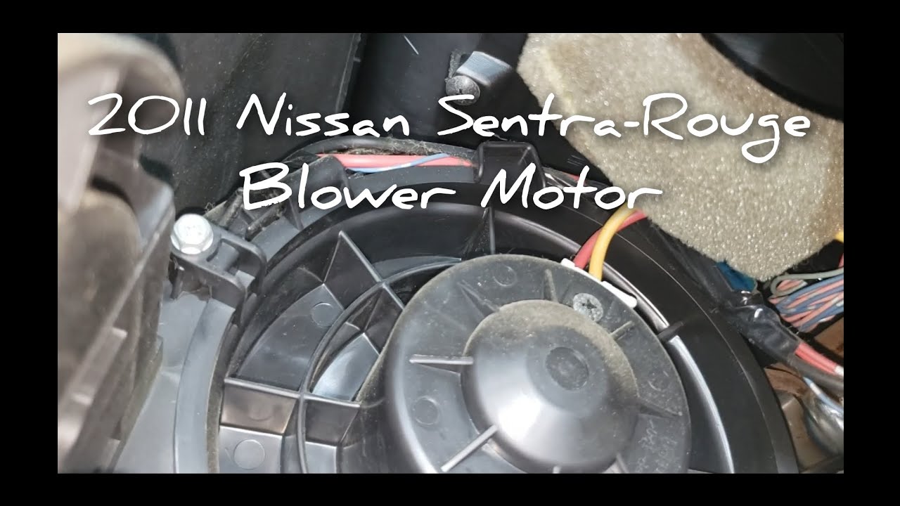 2011 Nissan Sentra-Rogue Blower Motor- Abanico de cabina A/C