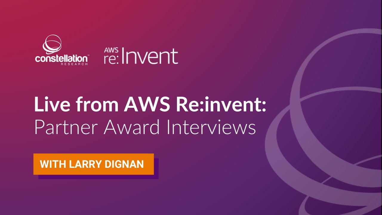 Live from AWS re:Invent: Partner Award Interviews
