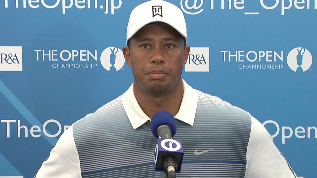 Tiger Woods Press Conference - First Round