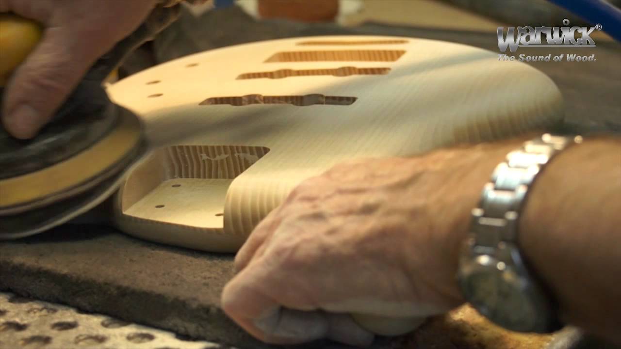 MAKING OF - Warwick Custom Shop Basses: Thumb BO 4 String Ocean Blue
