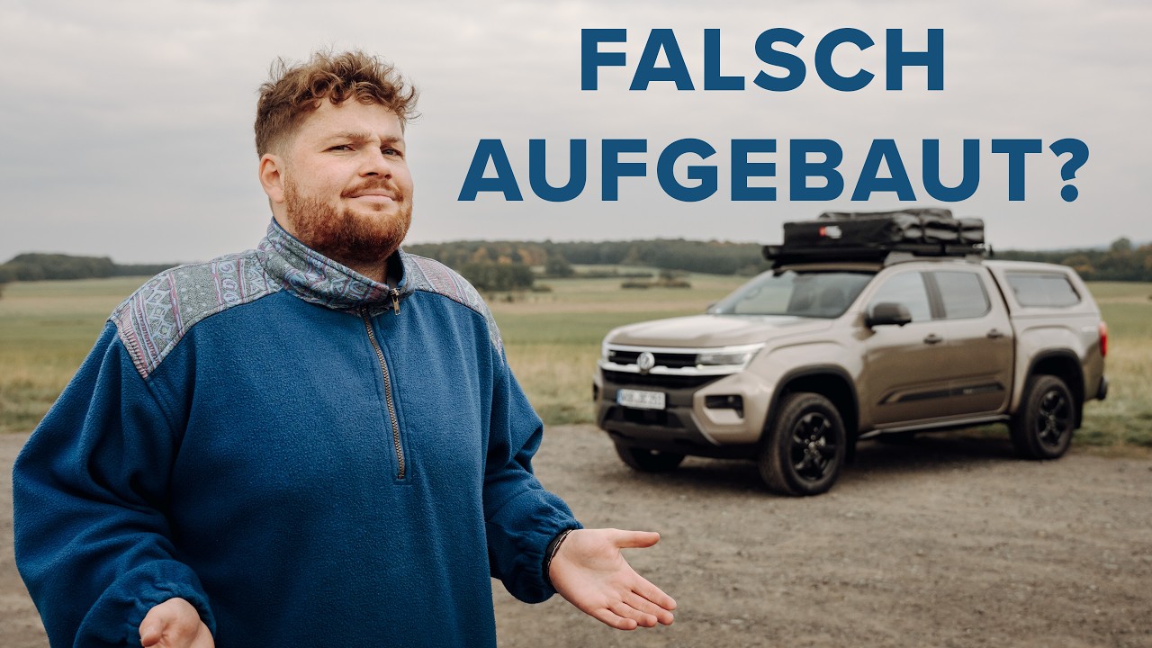 VW Amarok als Offroad Camper? Pickup-Umbau von Frontrunner & Seikel