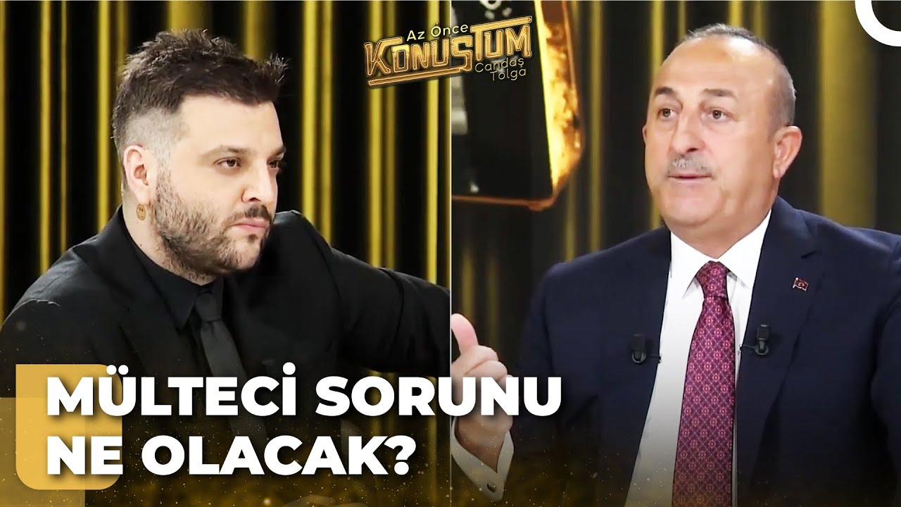 Suriyeliler Nasıl Geri Dönecek? - Mevlüt Çavuşoğlu | Candaş Tolga Işık ile Az Önce Konuştum