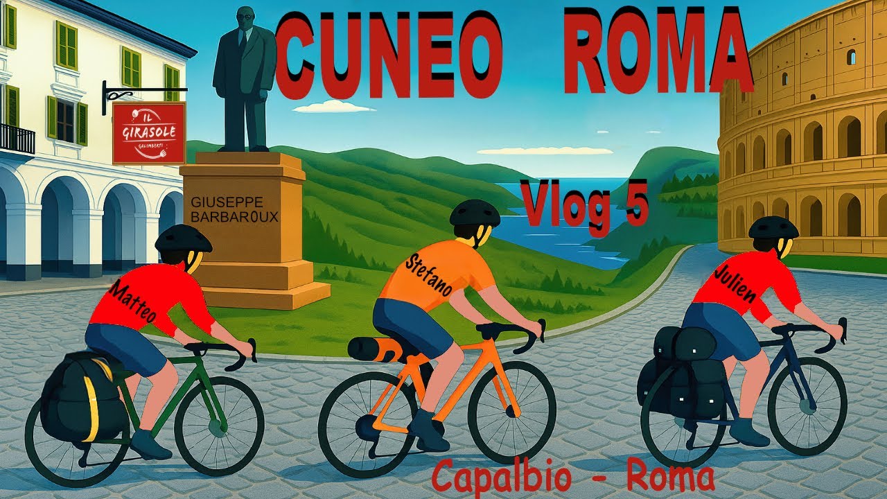 Cuneo – Roma in bici | Tappa 5: da Capalbio a Roma