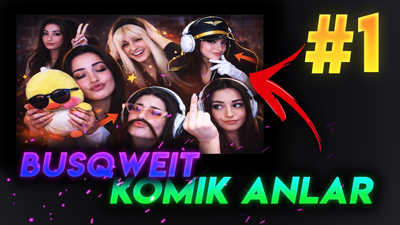 BU VİDEODA CİDDİ OLMAK YASAK | BUSQWEIT Komik Anlar #1