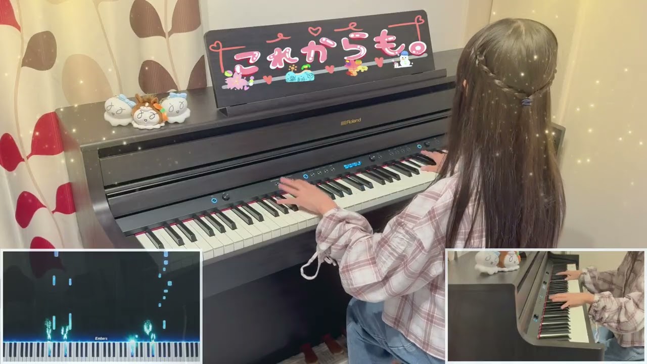 【これからも。／水瀬いのり】ピアノ弾いてみた 12歳
