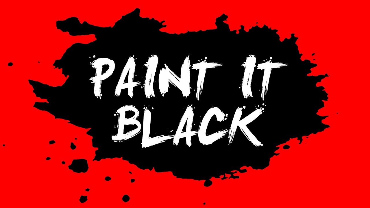 The Rolling Stones - Paint It, Black - Piano Tutorial
