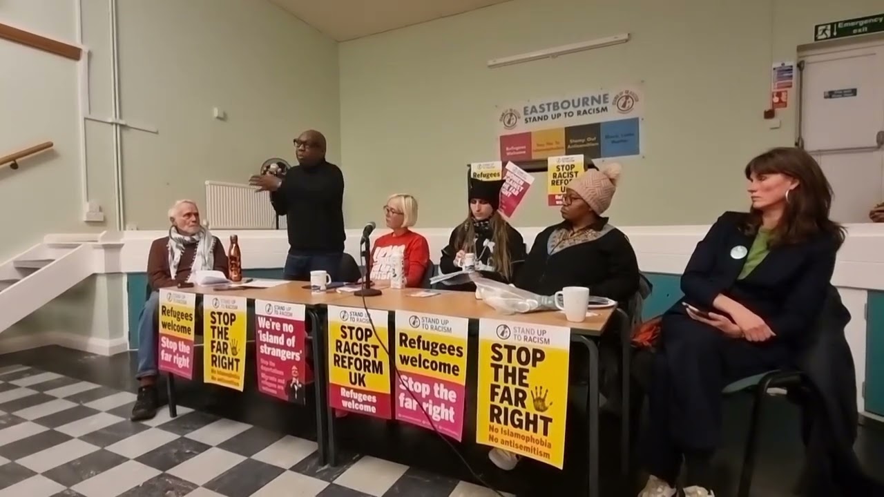 Gary MacFarlane speaking at Eastbourne Together Unity Meeting 24th November 2025 