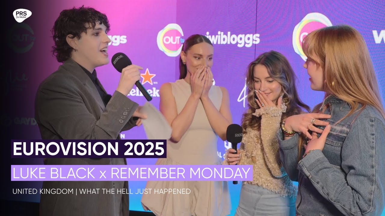 🇬🇧 Remember Monday talk to Luke Black about 'What The Hell Just Happened' | Eurovision 2025