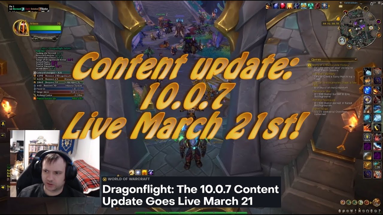 Dragonflight: 10.0.7 Live Today!