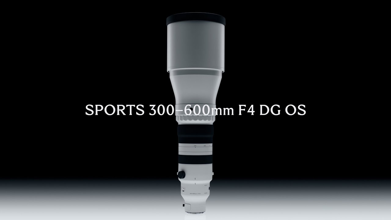Sigma 300-600mm F4 DG OS | Sports Lens - Superior Optical Performance and Agility