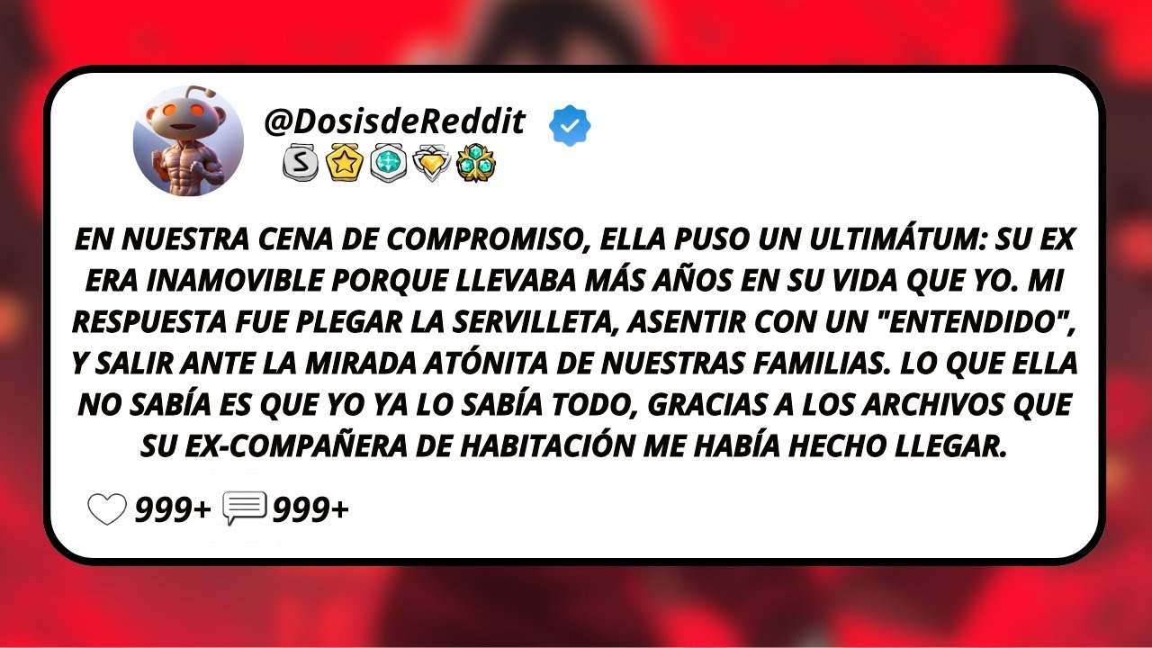 En Nuestra Cena De Compromiso, Ella Puso Un Ultimátum: Su Ex Era Inamovible Porque Llevaba...