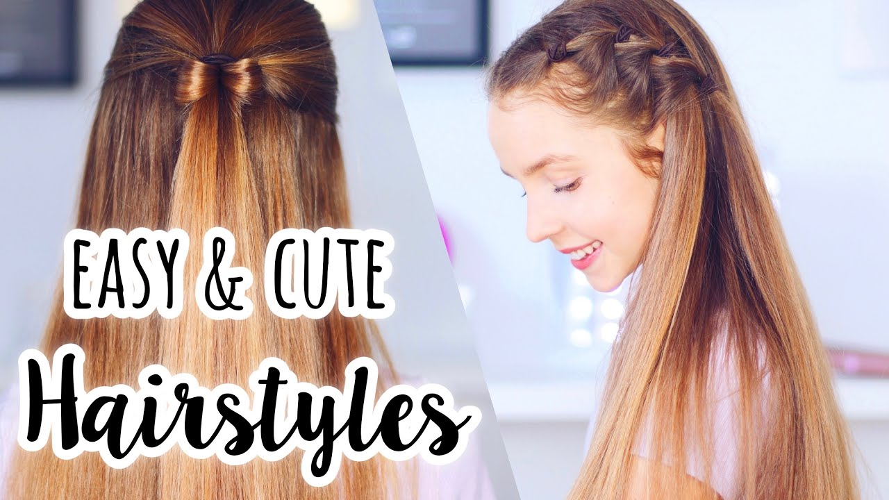 Easy & Cute Hairstyles! | Long Hair Hairstyles
