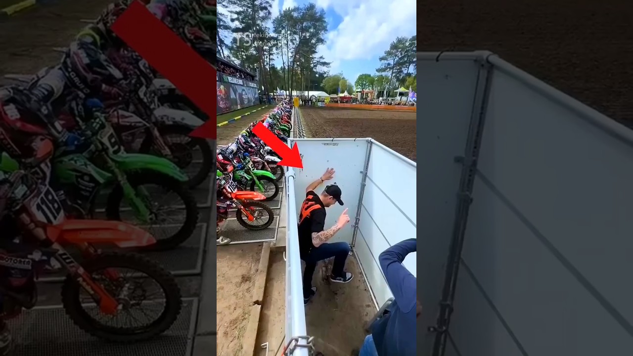 В мотокроссе нет автостарта 😱