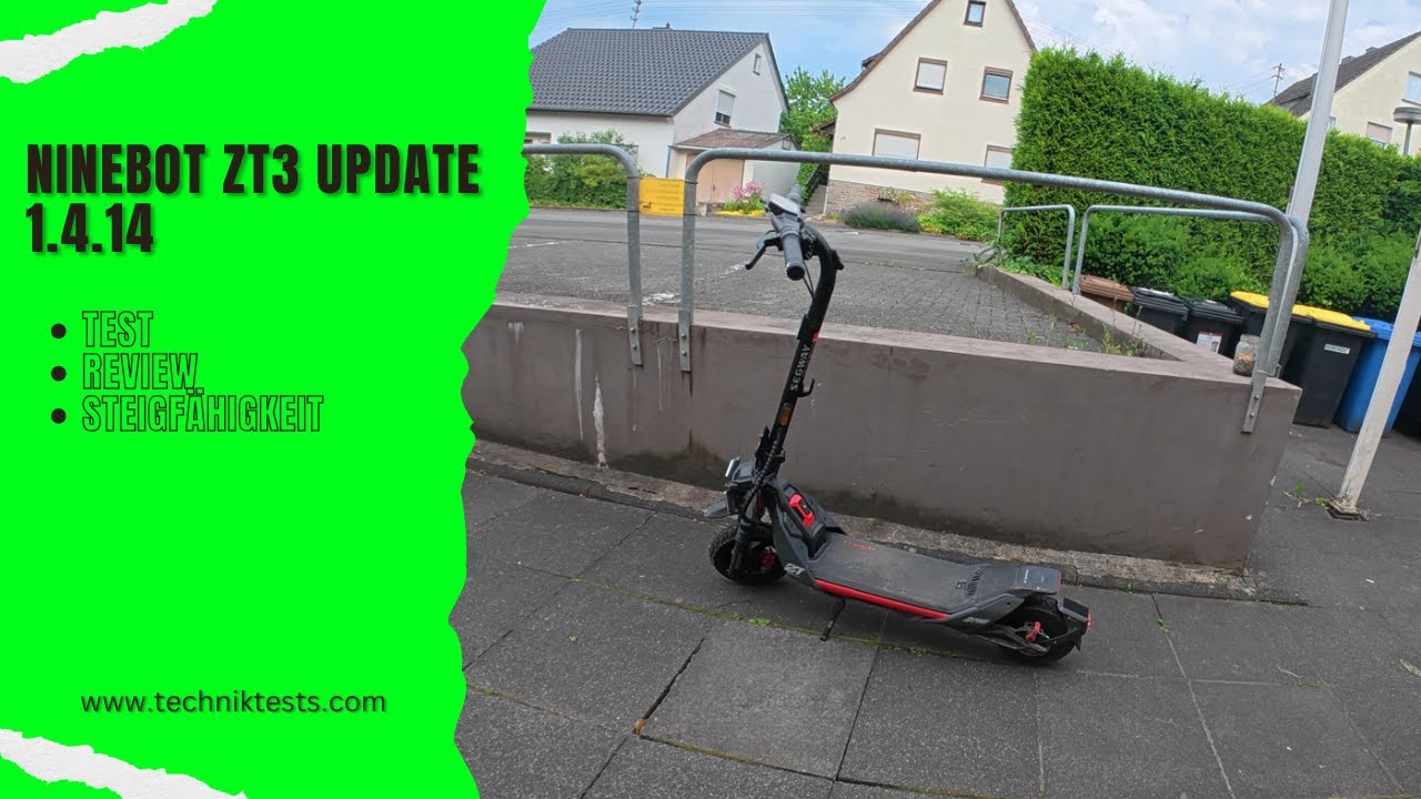 Segway Ninebot ZT3 - neues Update 1.4.14 - nun ein bisschen weniger Probleme