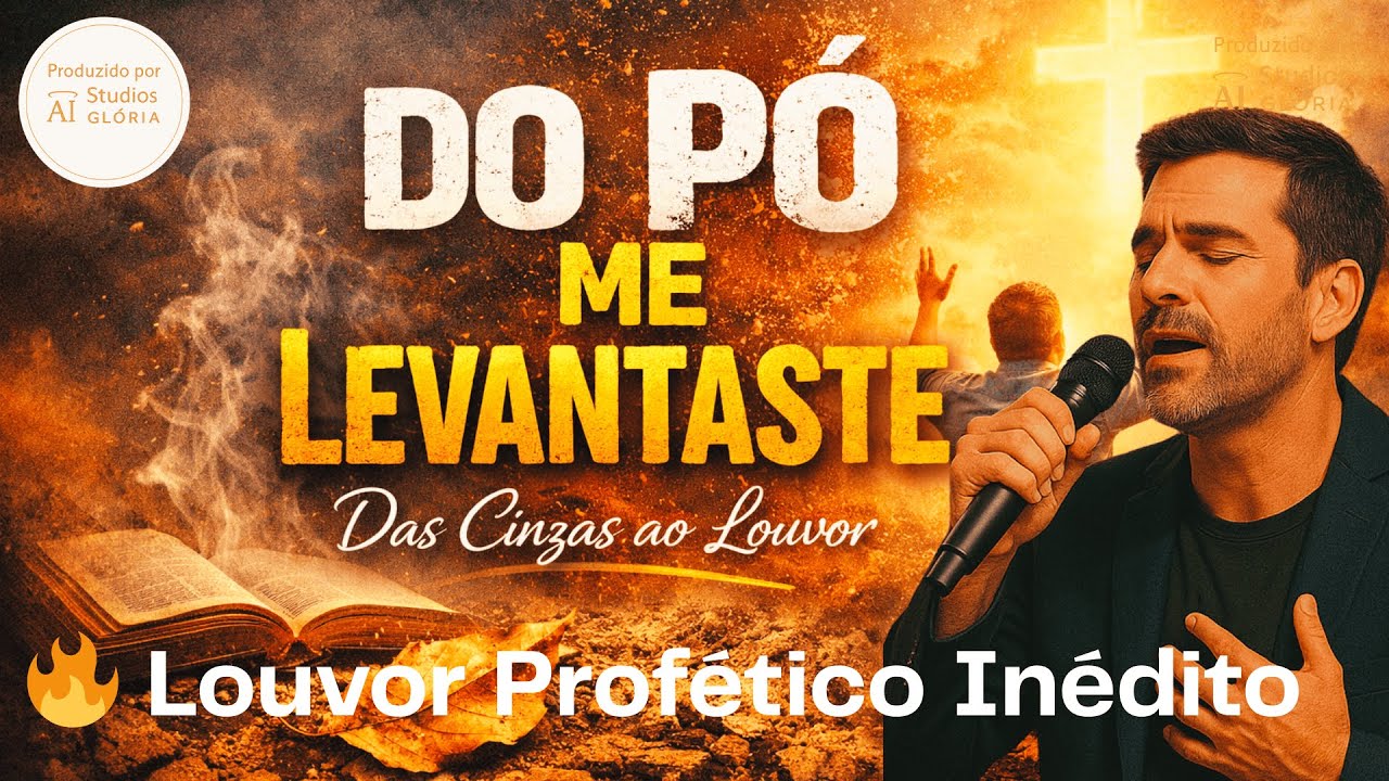 DO PÓ ME LEVANTASTE | Louvor Pentecostal Forte | Das Cinzas ao Louvor