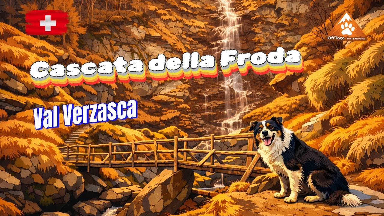 Val Verzasca Hidden Magic | Froda Waterfall with Togo 🐾 + Lavertezzo Bridge