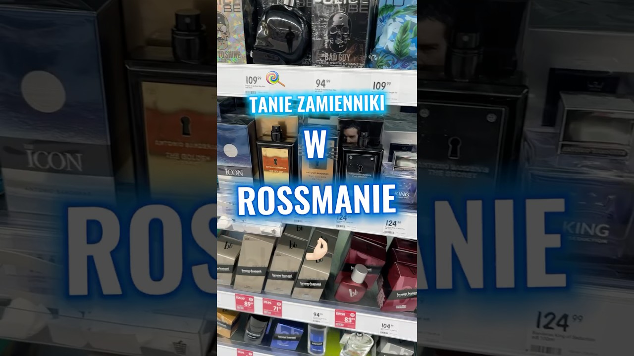 TANIE ZAMIENNIKI DROGICH PERFUM W ROSSMANNIE 🙀