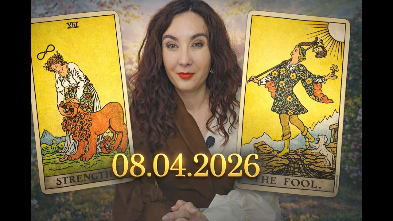 ŚRODA 🔮 8 KWIETNIA 💫 NIESPODZIANKA I TOTALNE SZALEŃSTWO! 😲 DZIENNY HOROSKOP TAROTOWY WEDŁUG Z