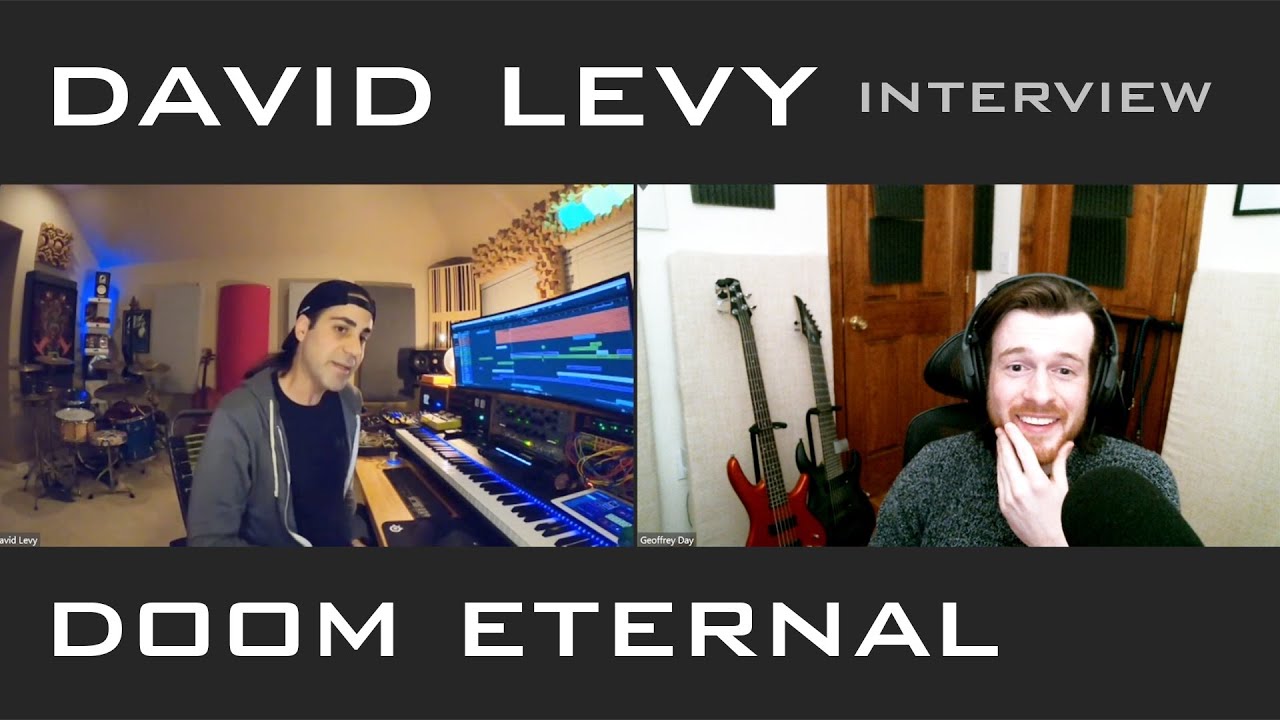 Interview: David Levy (Doom Eternal The Ancient Gods) hosted by Geoffrey Day