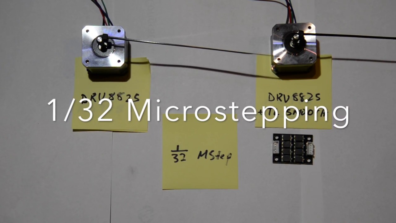 TL Smoother Test: A4988 and DRV8825