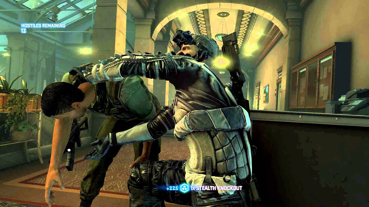 Splinter Cell Blacklist   Swiss Embassy    Ghost Perfectionist Solo Part 11