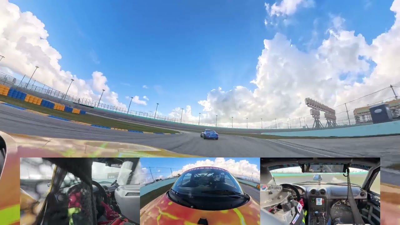 RACE 3 FEATURE RAW - MIAMI 500 - 30 min - Starting P12 - Joseph Saddington | Bitcoin Racing USA