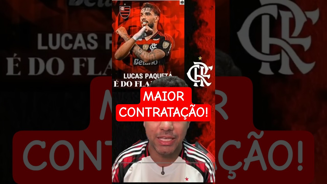 &Eacute; OFICIAL! FLAMENGO J&Aacute; PREPARA FESTA E APRESENTA&Ccedil;&Atilde;O DE PAQUET&Aacute; #flamengo #malvad&atilde;o