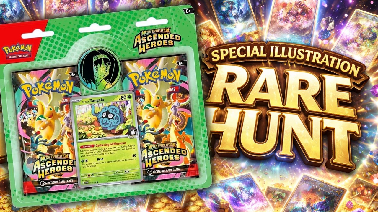 Ascended Heroes Two blister pack opening / Special Illustration Rare Hunt