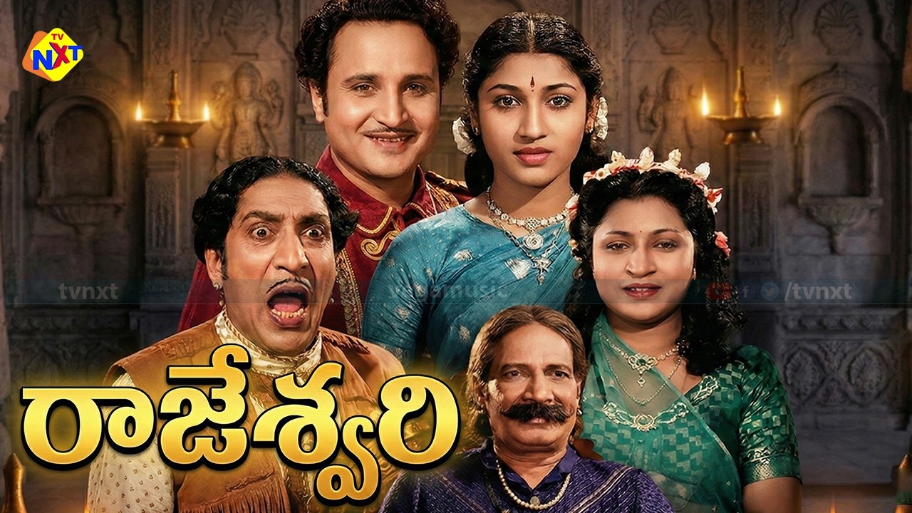 Rajeswari (1952) - రాజేశ్వరి  Telugu Full Movie | Srinivasa Murthy | Relangi | Satyam Lanka | TVNXT