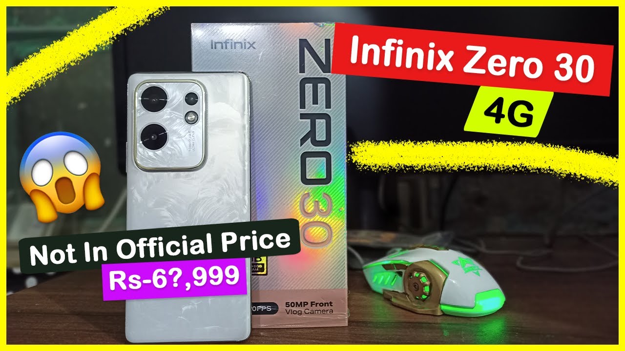 Infinix Zero 30 4G Unboxing & First Impression Review - Offline Market Purchase😍
