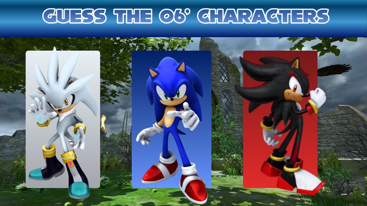 Guess The Sonic the Hedgehog 2006 Characters 🦔💙