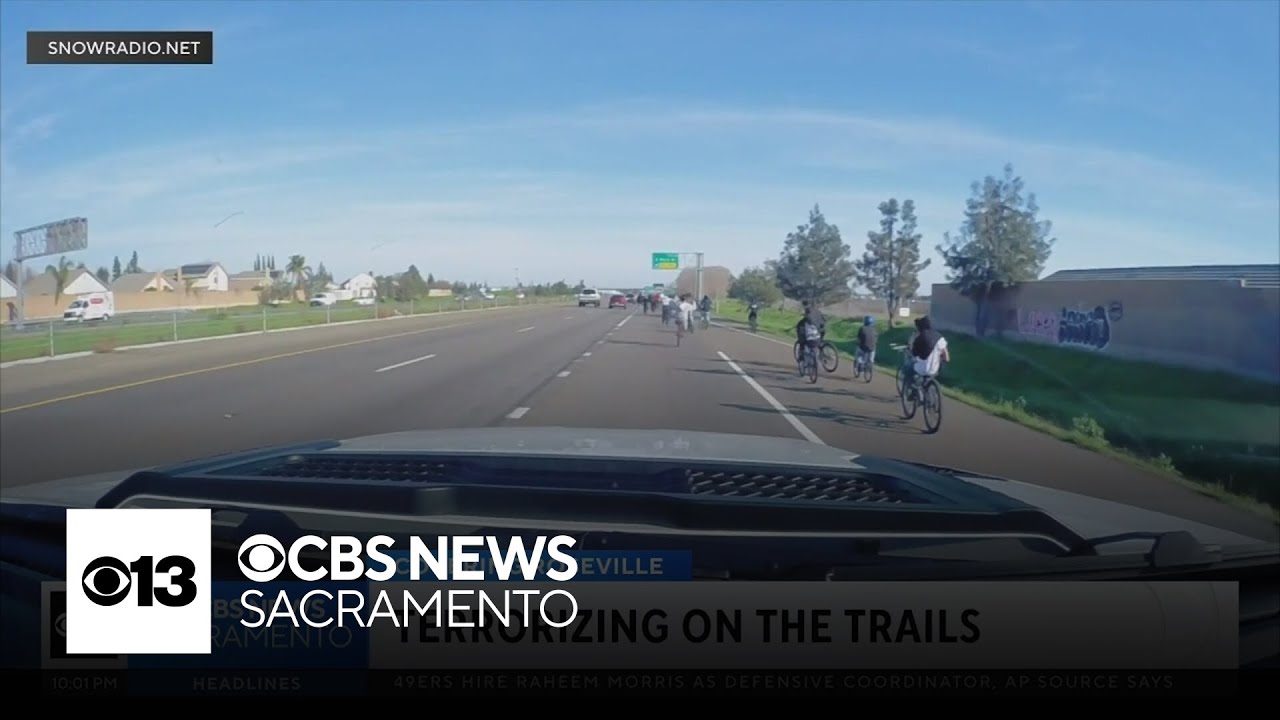 Man claims he and his daughter were assaulted by kid e-biker gang on Roseville trail