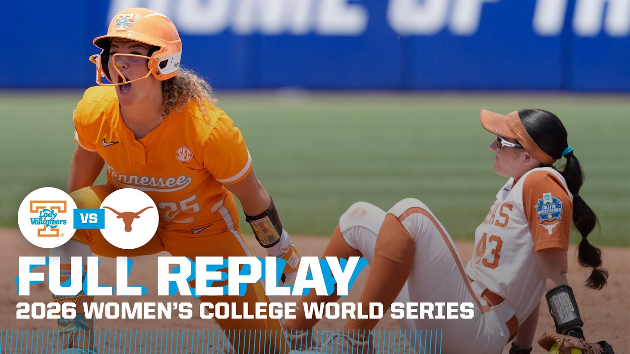 Tennessee vs. Texas: 2026 Women's College World Series | FULL REPLAY