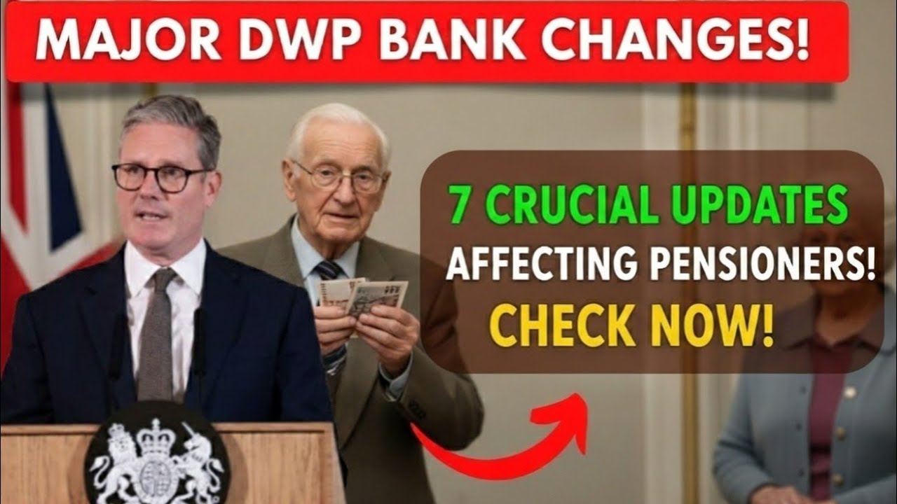DWP Confirms Major Banking Changes - What Every UK Pensioner Must Know!