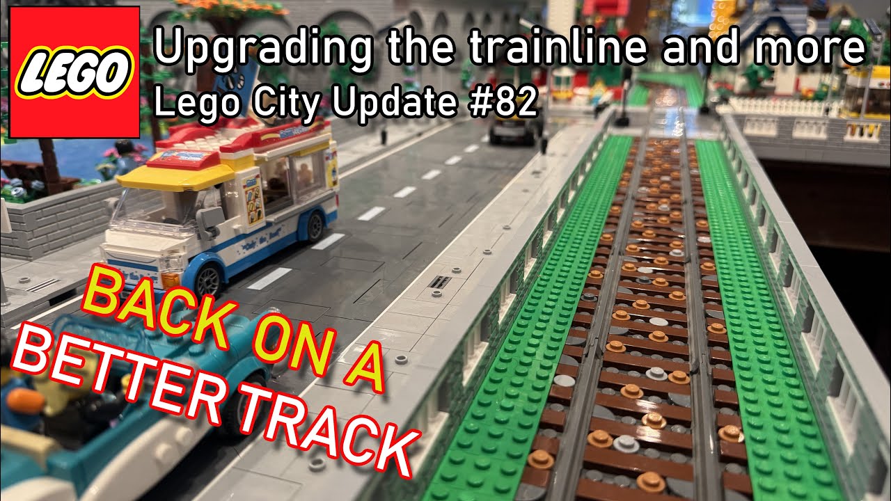 Upgrading the tramline and a lot more - Lego City Update #82