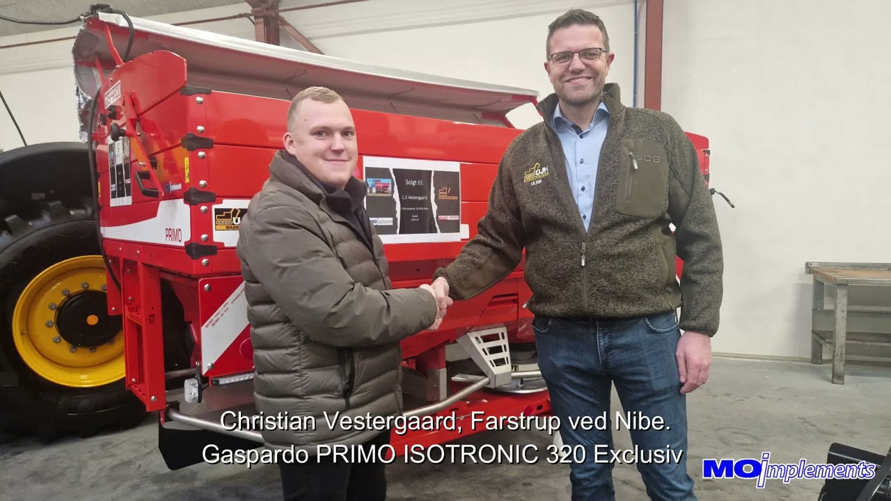 Gaspardo gødningsspreder - Samlet video MO Implements 2025