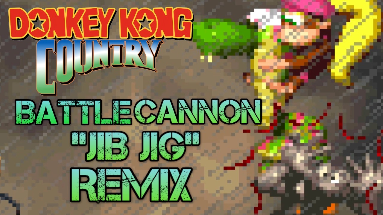 Jib Jig Battle Cannon Remix with Gameplay - Donkey Kong Country 2: Diddy's Kong Quest