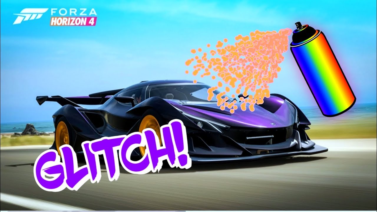 Forza Horizon 4: Apollo IE Color Glitch