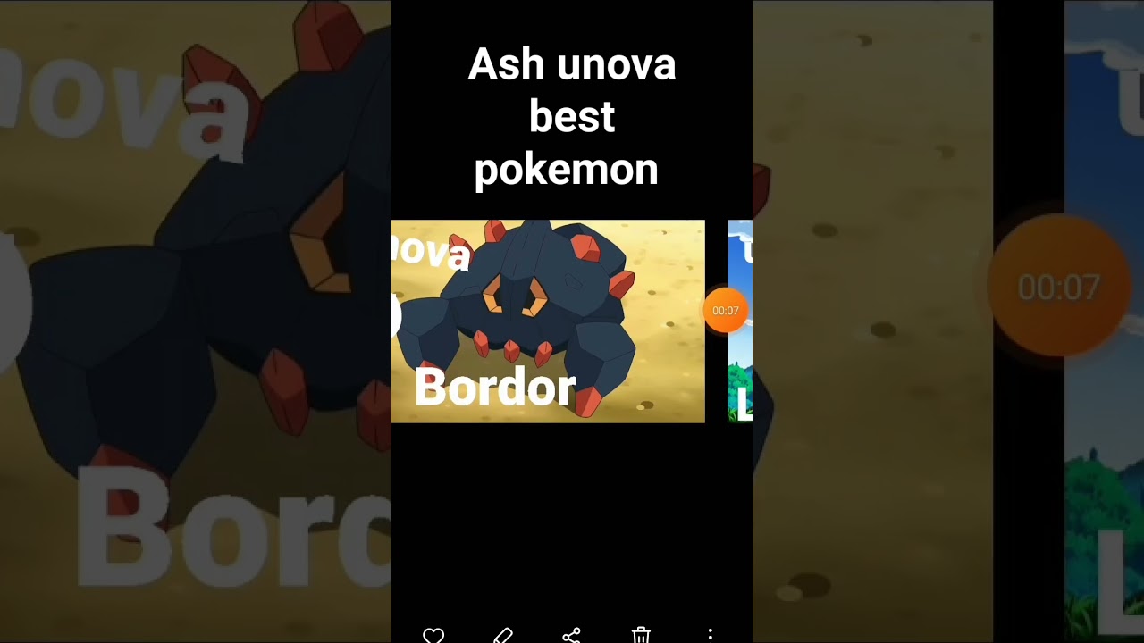 Ash all unova league best pokemon top 9 #pokemon #pokemon&wrestlers data