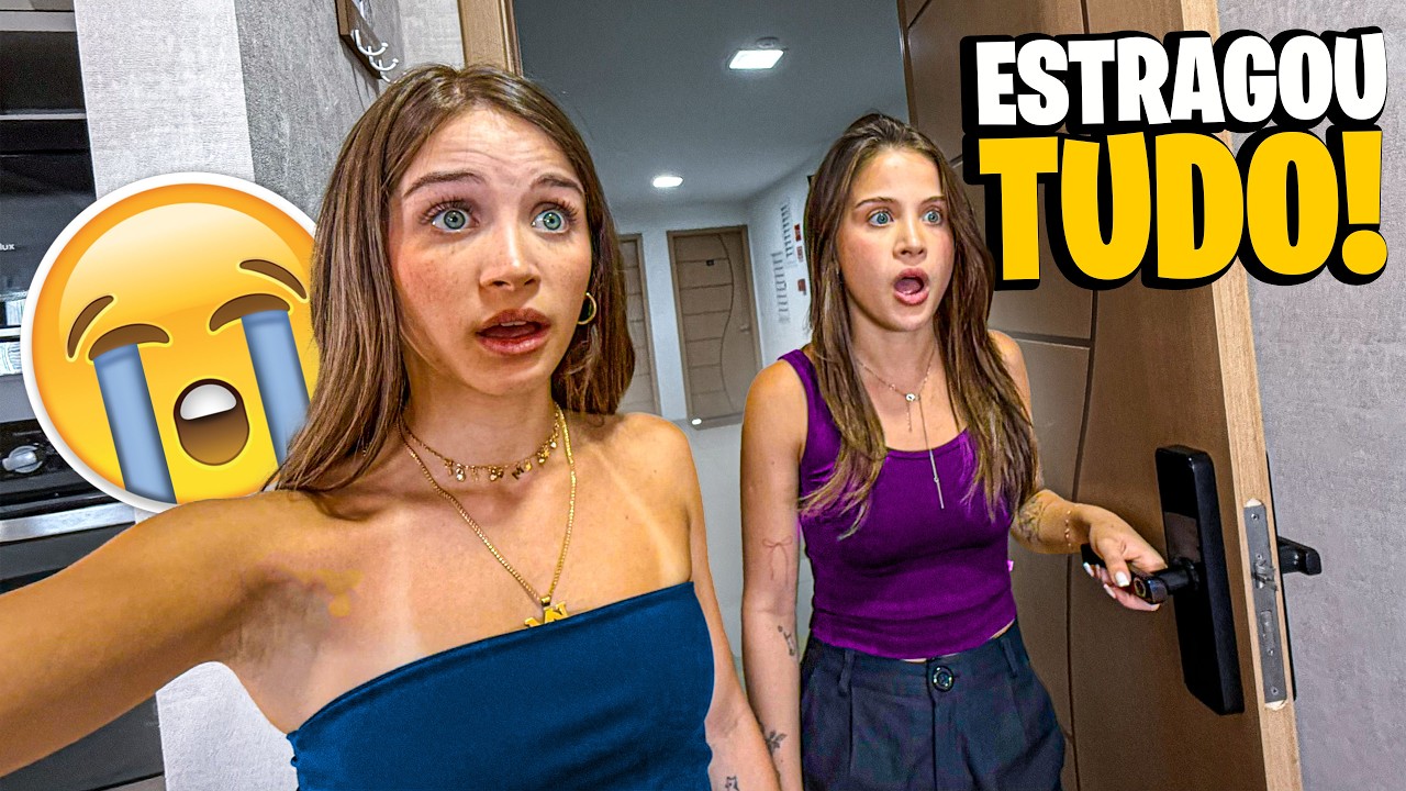 Algo aconteceu no nosso APARTAMENTO enquanto viajávamos… 🚨🏠