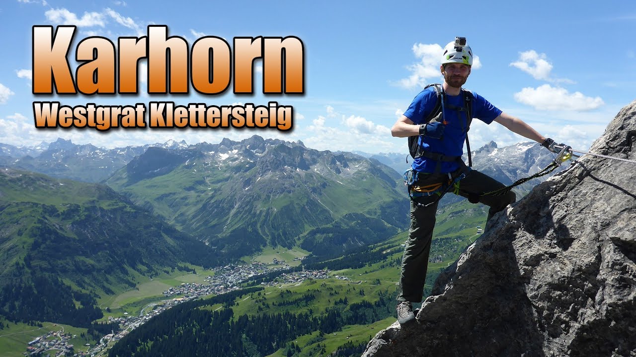 Karhorn Westgrat Klettersteig 05.07.2017 [GoPro HD]