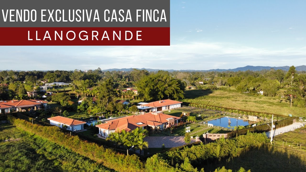 VENDO EXCLUSIVA CASA FINCA LLANOGRANDE (Medellín - Antioquia)  Teléfono: 312 362 83 02.