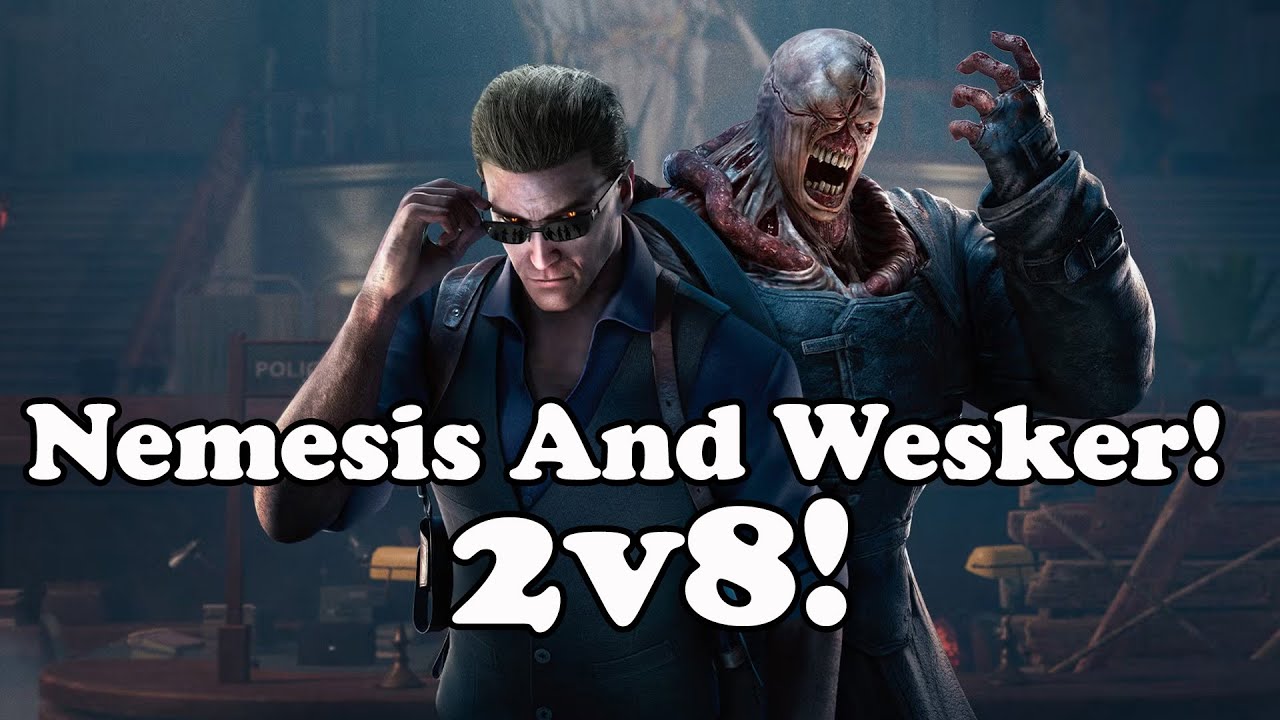 OVER 40 Minutes Of NEMESIS and WESKER on 2v8! | Dead by Daylight