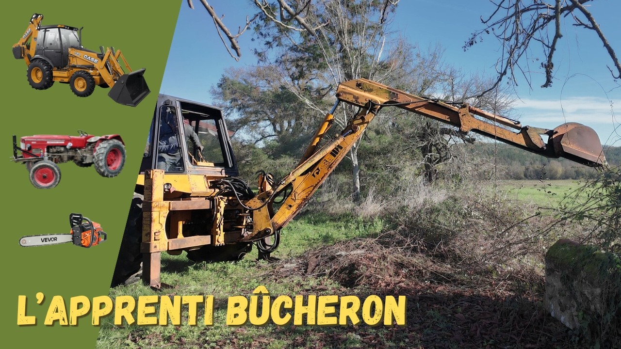 Les bûcherons ne veulent pas que je vous révèle cette technique d'abattage [TRACTO44] - Ep199
