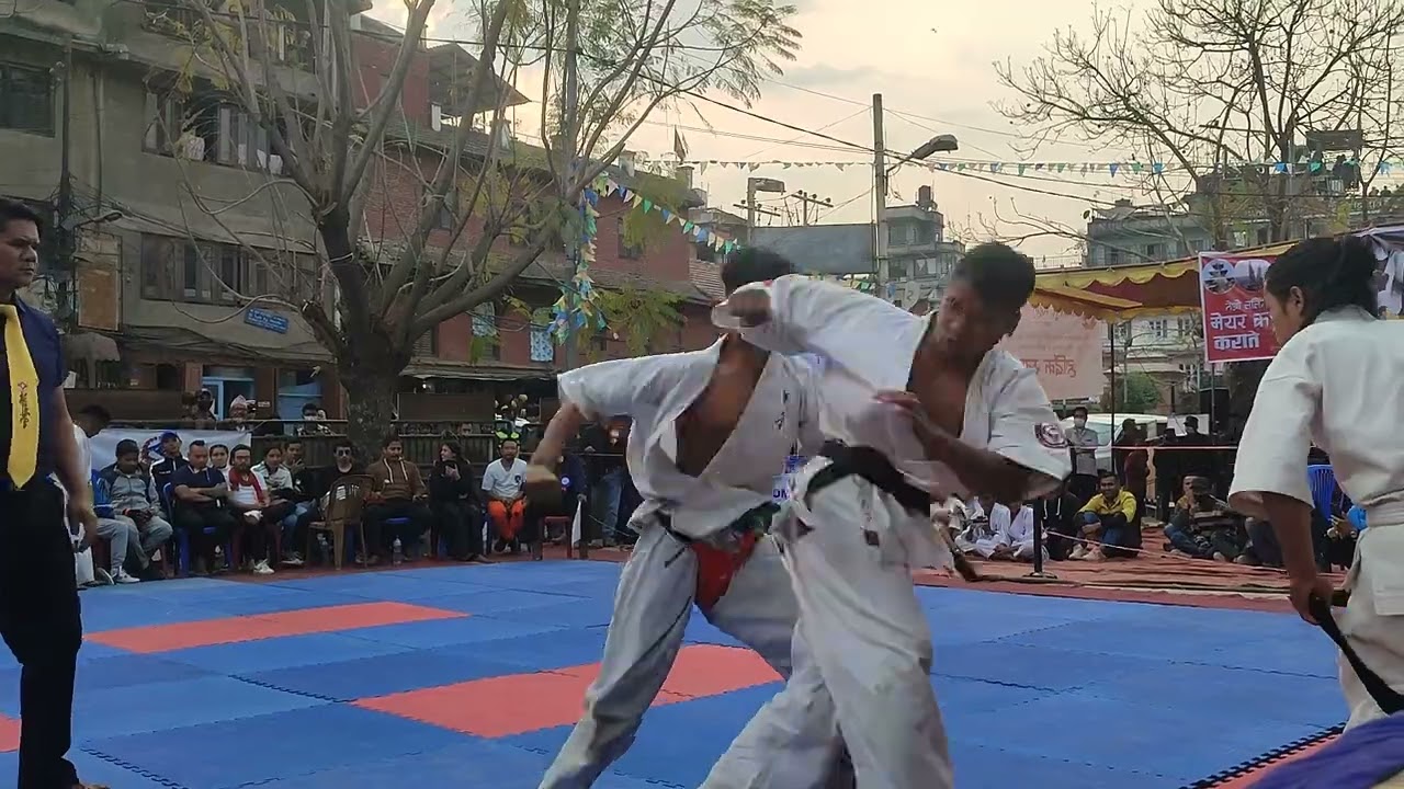 NEPAL KYOKUSHIN KARATE FIGHT 🥋🥊 BIJAY RAI